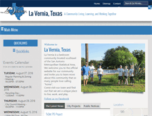 Tablet Screenshot of lavernia-tx.gov